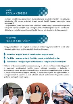 Vabilo na predstavitev Oddelka za prevodoslovje – študijska smer prevajanje in tolmačenje – madžarščina 1